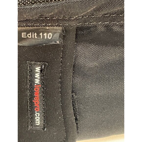 Lowepro Edit 110 Camera SLR shoulder bag pockets 7" x 5" x 5" black - Picture 3 of 14